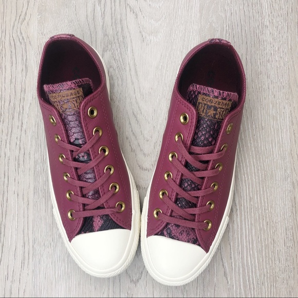 🦋Converse Chuck Taylor All Star Leather Ox Shoes - Picture 3 of 6